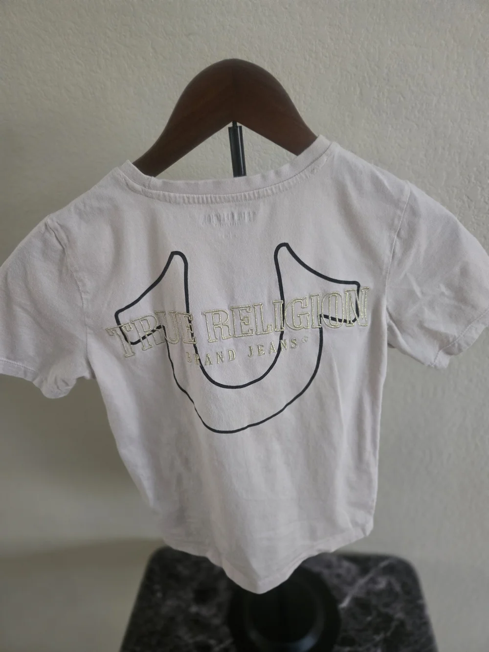 True Religion Tan Kids Tshirt.